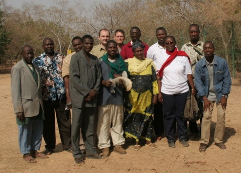 Ouaga 2006, group photo à Ziniaré