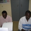 Ouaga 2006, Mamadou et Narcisse tres concentrés