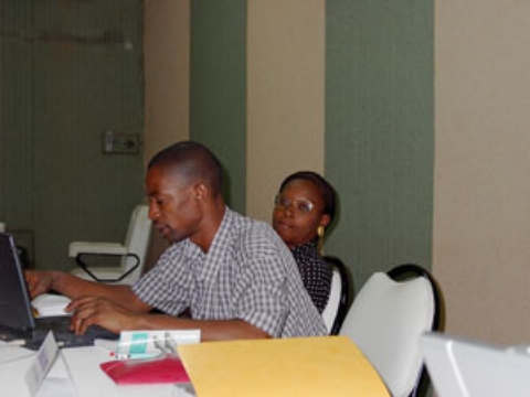 Ouaga 2003, travaux pratiques par les participants