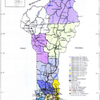 Carte N° 1 : Situation géographique et administrative du Bénin