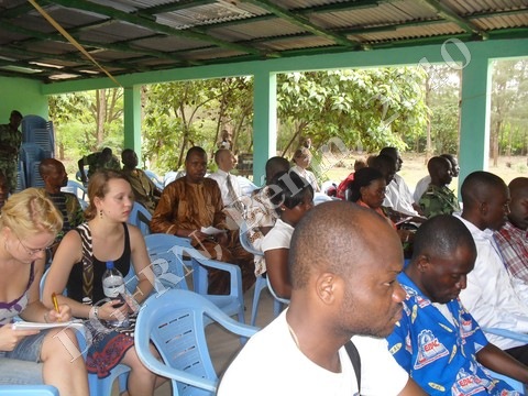 Vue des  participants