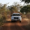 Voiture de l'expédition au Parc W au Niger