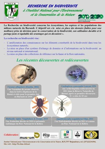 Recherche en biodiversité à l'INECN