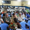 1st International Conference on Congo Basin Biodiversity, at the Centre de Surveillance de la Biodiversité (CSB) in Kisangani, DR Congo, June 2014. 