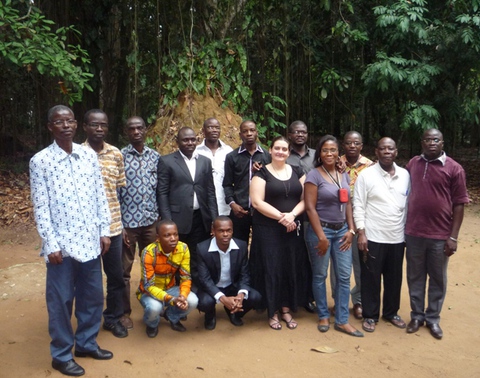 Réunion de suivi post-formation, Abidjan, Côte d'Ivoire, février 2014