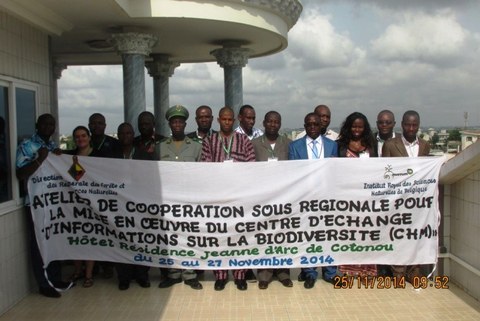 CHM regional workshop, Benin, November 2014