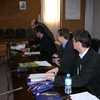 Clôture de la formation, les répresentants du CHM du Maroc, de la Belgique et du Secrétariat de la Convention