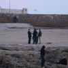 Groupe des participants à la plage