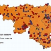  Fig. 4.2. Location of the nature reserves identified in Southern Belgium