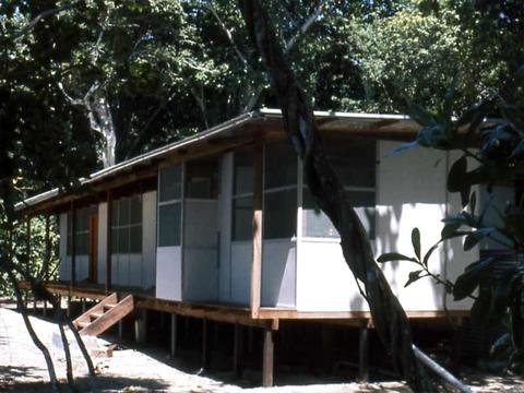 Fig. 9: zicht op het guest-house dat logies verschafte aan de onderzoekers.