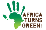 Logo Africa turns Green