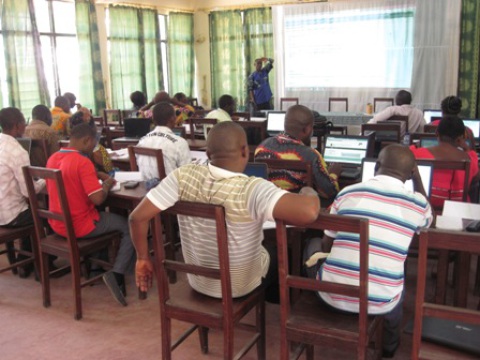 Photo des participants à la formation CHM