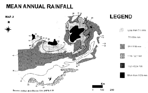 Map 2 NBSAP Zambia